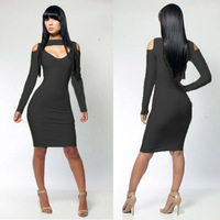 Bandage dress hot bodycon dress