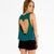 Heart Cutout back short crop top