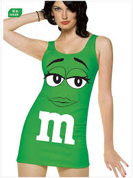 advertising chocolate M & M package hip straps