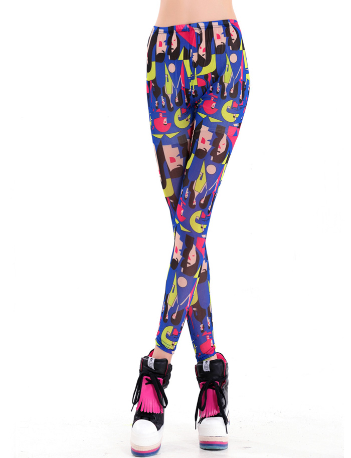 Elusive Ankle-Length Elastic Leggings