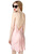 sexy silk chiffon baby pink
