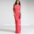 peach goddess dress