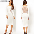 lace back dress
