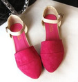 chromic color block sandals