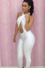 2014 bandage jumpsuit Hollow Sleeveless Bodycon Out