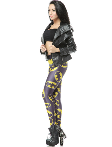 Fancy Contrast Color Leggings