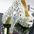 Cinderella crystal diamond  pumps