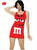 advertising chocolate M & M package hip straps