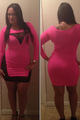 pink dress mini
