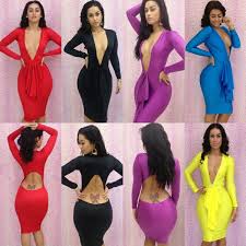 Bandage Celebrity Dress Fashion