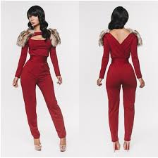 British Style Bandage Jumpsuits