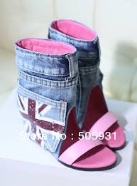 Hot! Beautiful Denim Pocket shoes