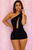 Mini Backless Bodycon Vestidos